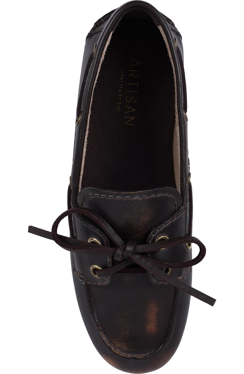 Artisan Crafted By Zigi Napoli Loafer, Alternate, color, Taupe Leather