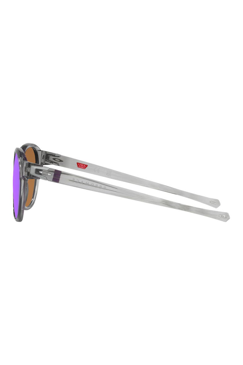 Reedmace 54mm Prizm™ Round Sunglasses, Alternate, color, GREY METAL
