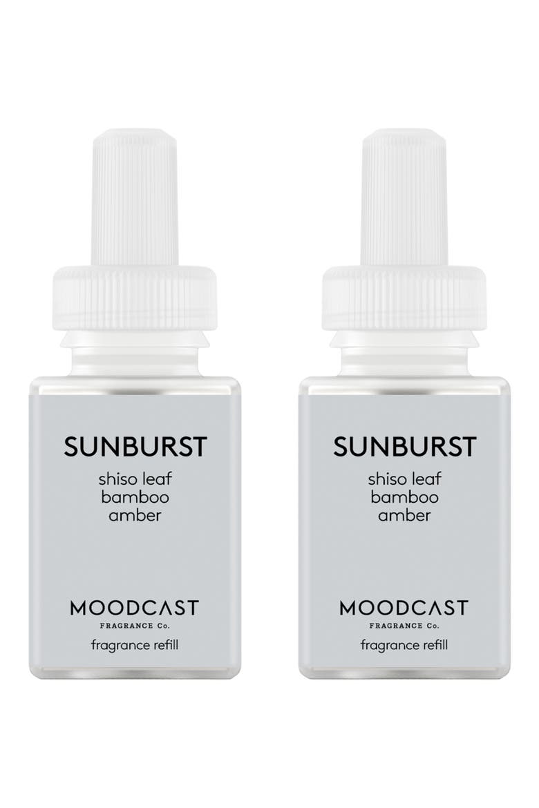 x Moodcast 2-Pack Diffuser Fragrance Refills, Main, color, SUNBURST