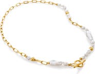Monica Vinader x Amy Powney Keshi Pearl Necklace
