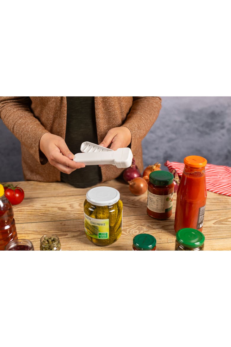 Compact Jar Opener, Alternate, color, White
