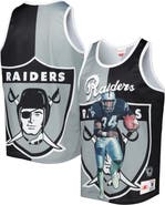 Mitchell & Ness Men's Mitchell & Ness Bo Jackson Black/Silver Las Vegas Raiders Retired Player Graphic Tank Top