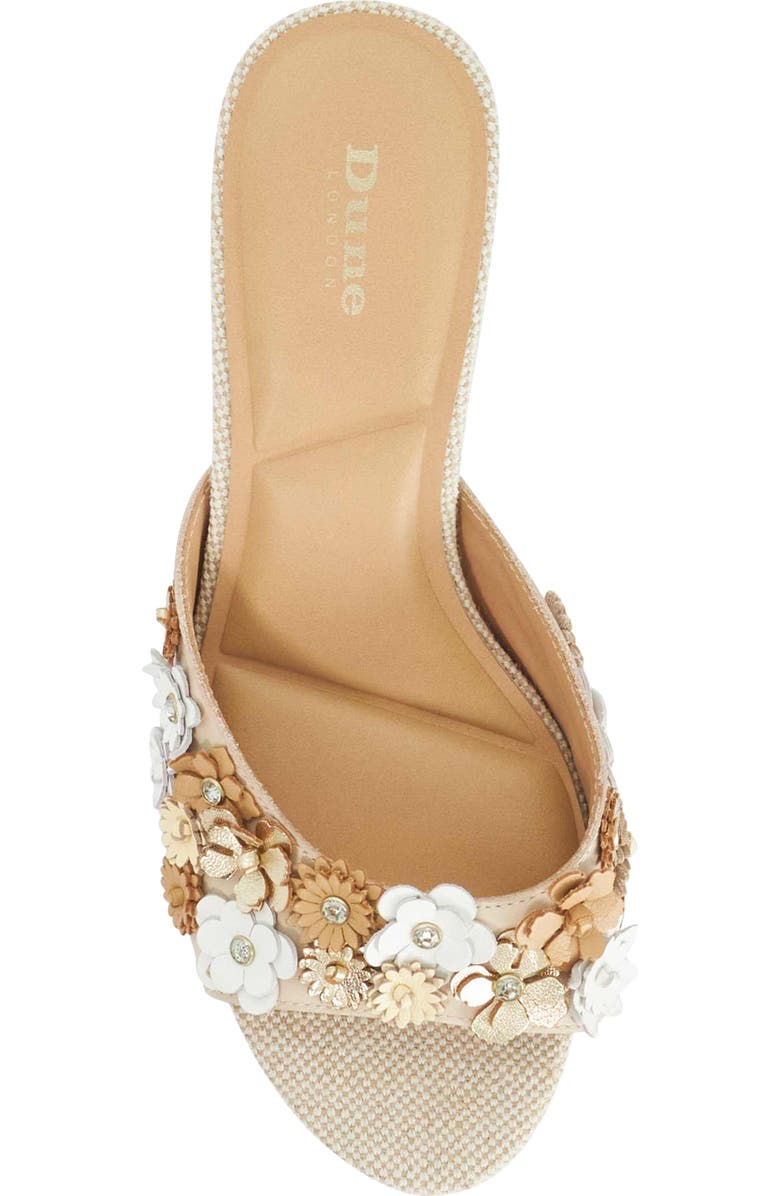 Dune London Maizy Kitten Heel Slide Sandal, Alternate, color,