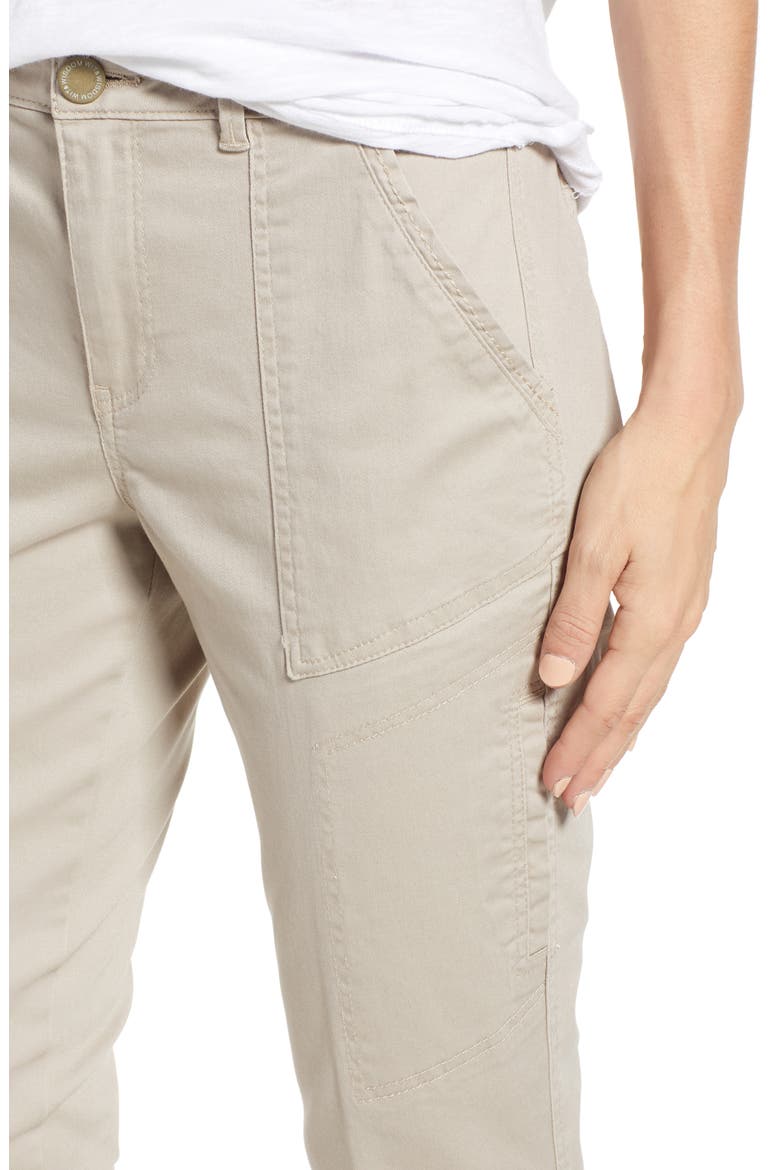 Flex-ellent High Waist Cargo Pants (Nordstrom Exclusive), Alternate, color, FLX-FLAX