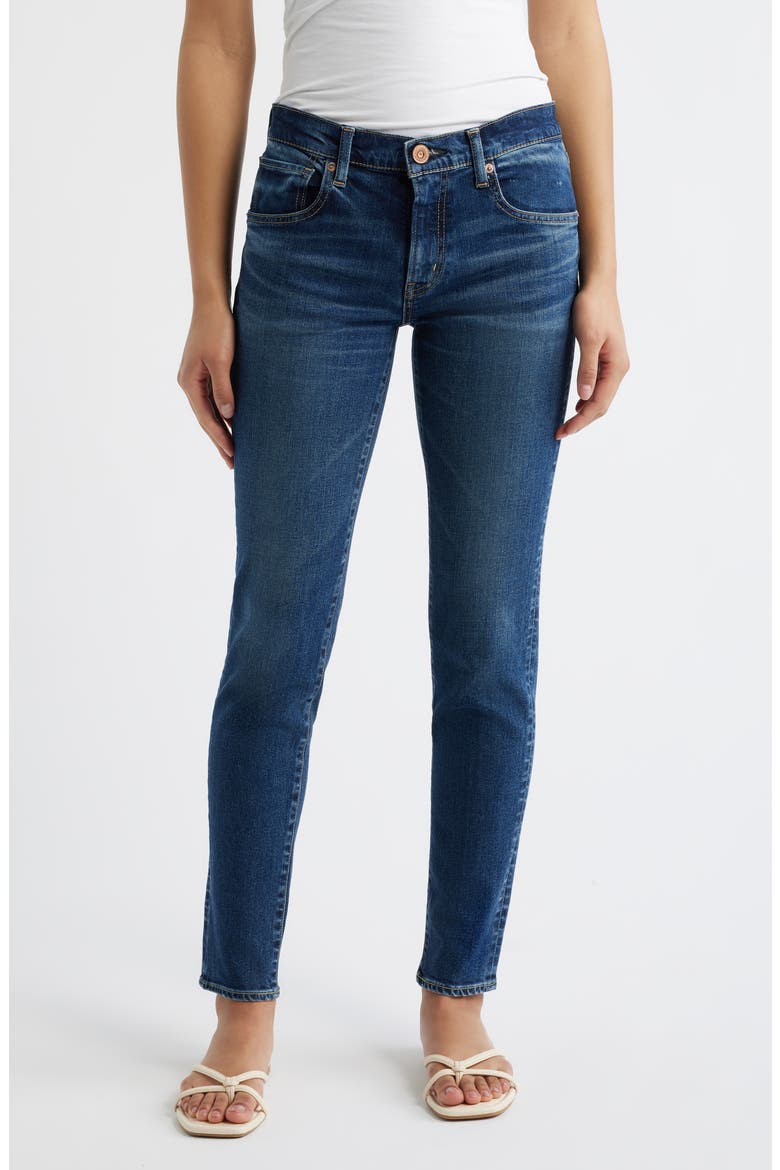 Glocester Skinny Jeans, Main, color, DARK BLUE