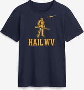 Nike Men's Nike Navy West Virginia Mountaineers Primetime Logo Mantra T-Shirt