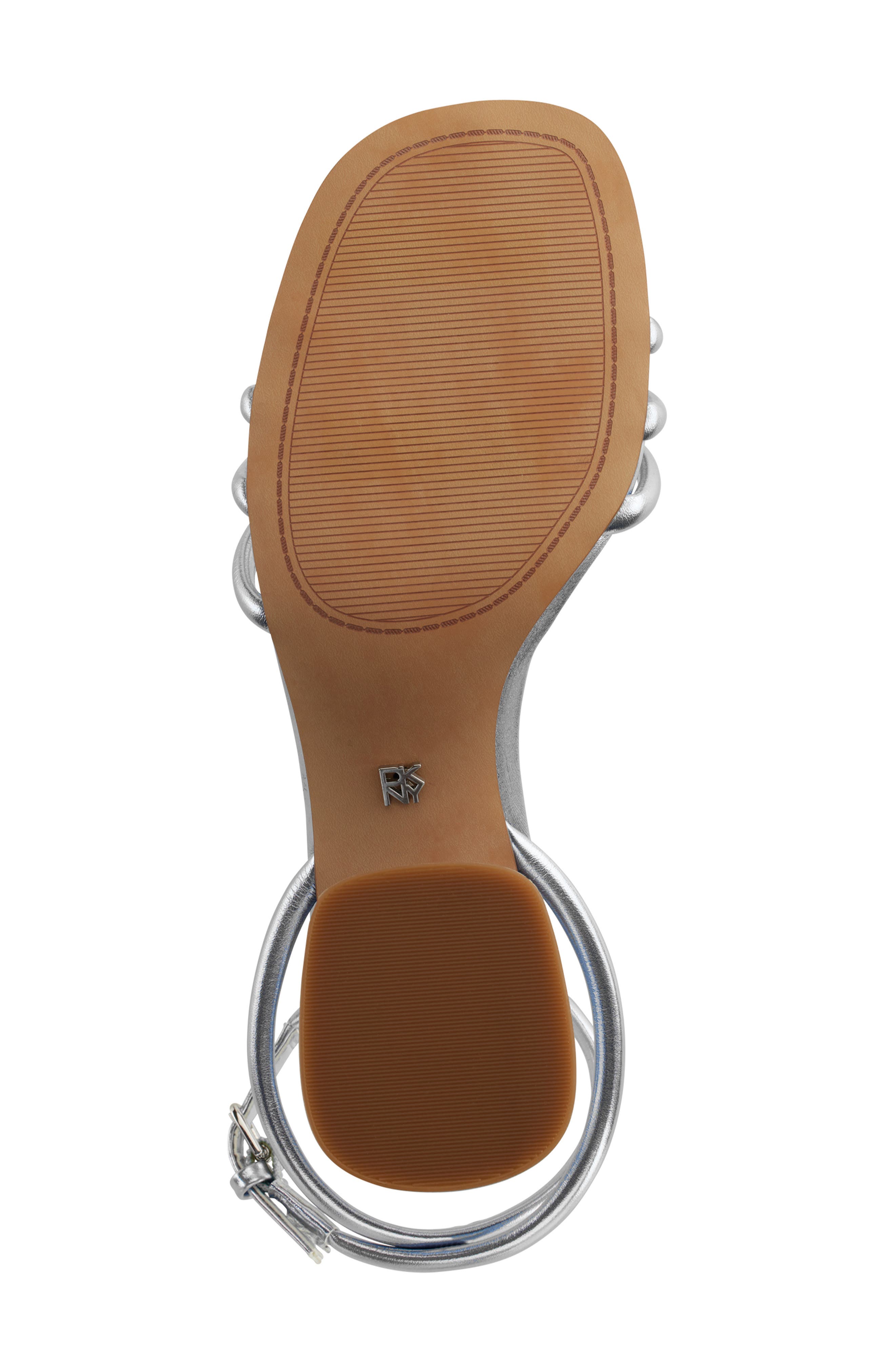 Trixie Ankle Strap Sandal, Alternate, color, SILVER
