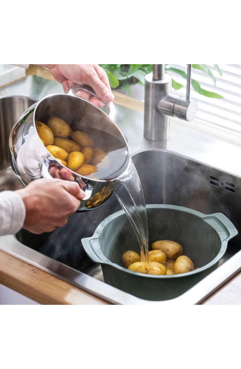 BergHOFF 3-Piece Mixing Bowls & Colander Set, Alternate, color,