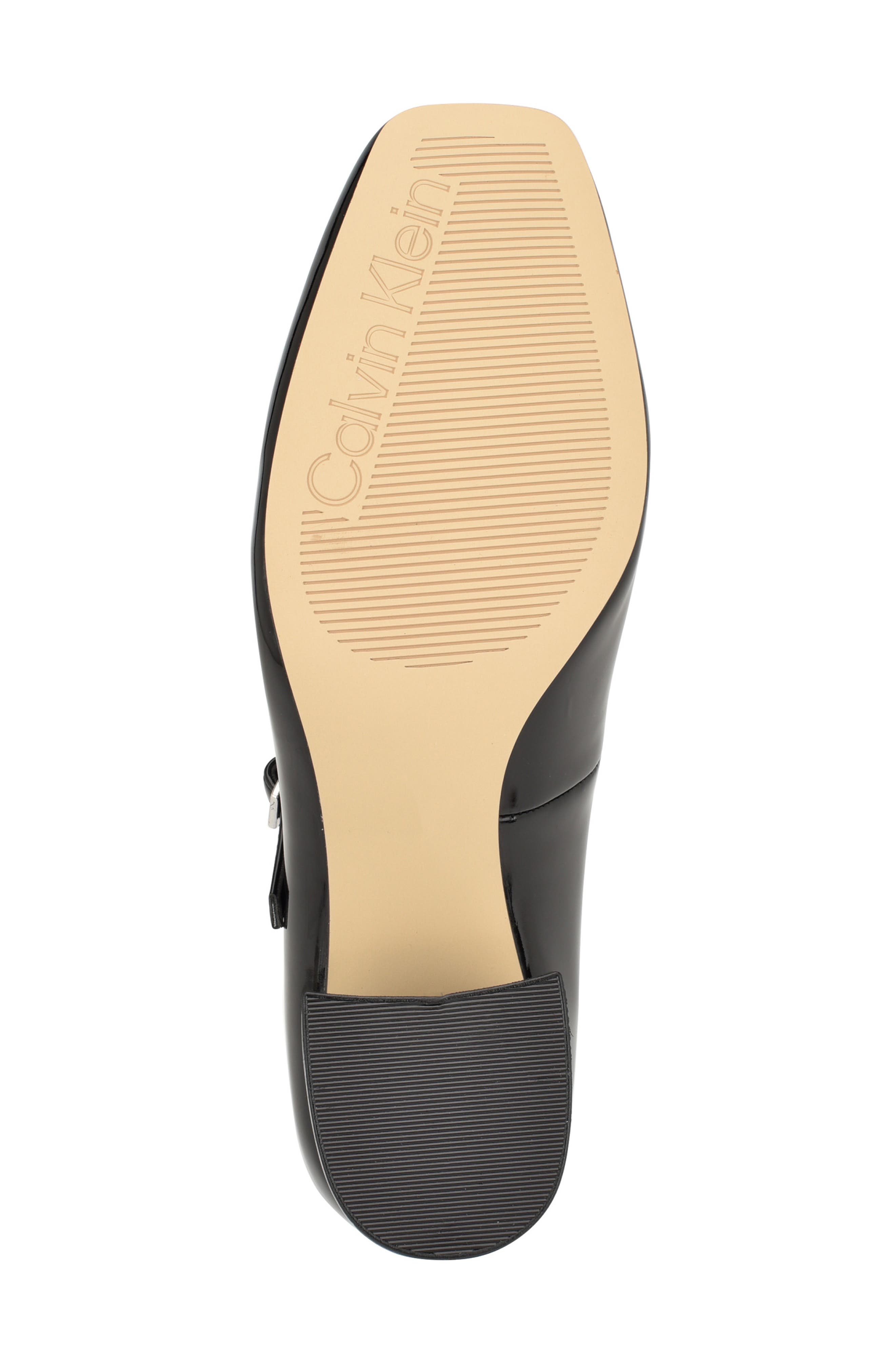 Calvin Klein Jatlee Block Heel Pump, Alternate, color, Black
