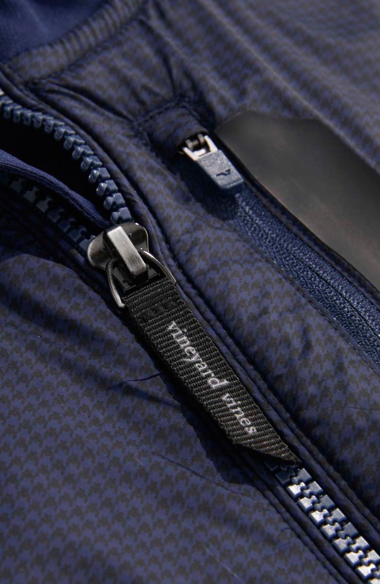 vineyard vines Fairhaven Mixed Media Golf Vest, Alternate, color, 