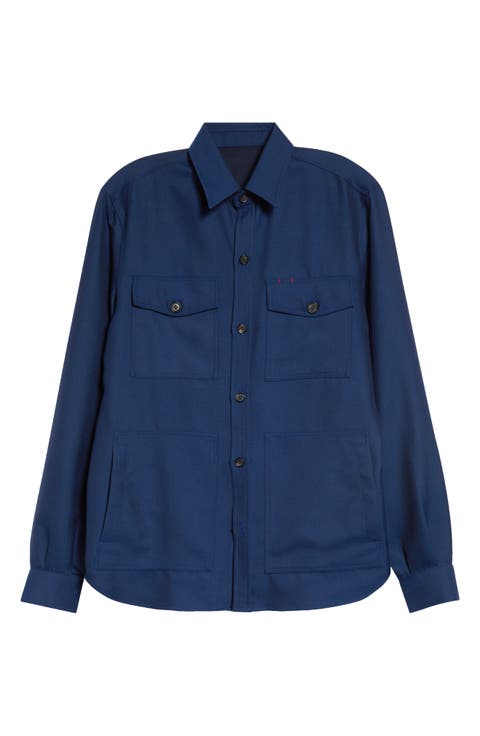 The Wool & Cashmere Overshirt