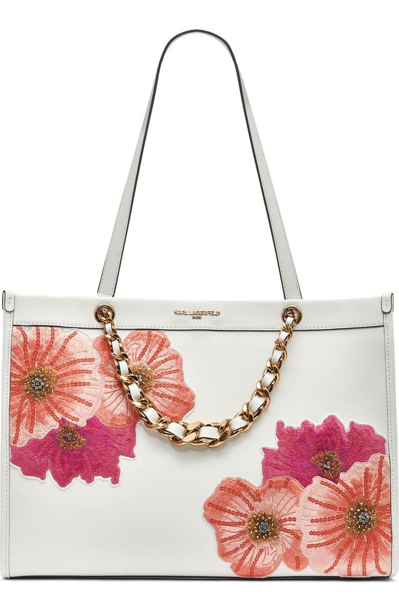 KARL LAGERFELD PARIS Savoie Tote, Main, color,
