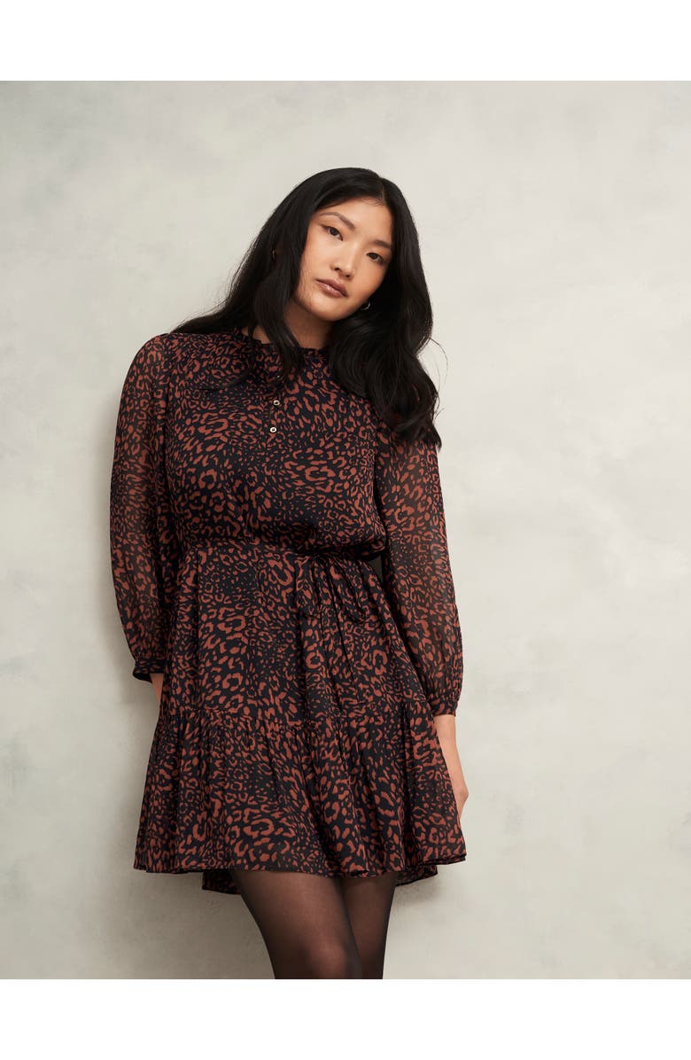 HOBBS LONDON Monikah Dress, Main, color, Black Copper