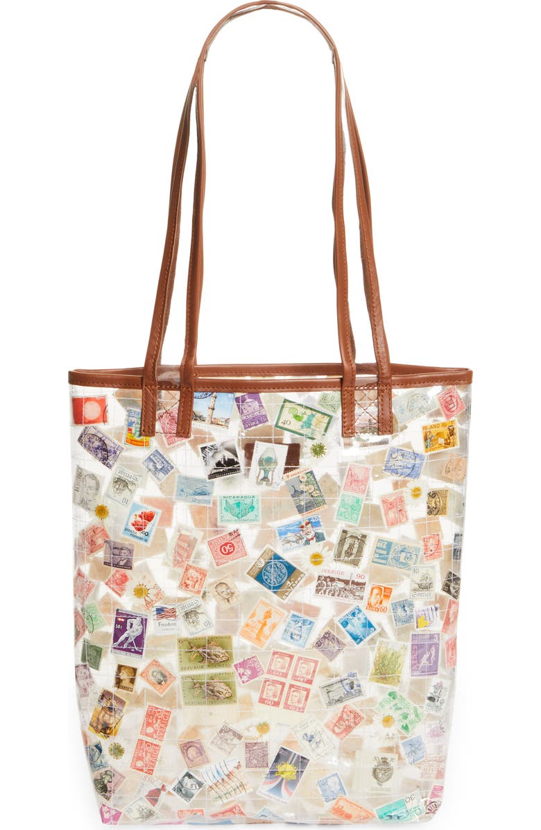 Dauphinette Stamp Tote, Alternate, color,
