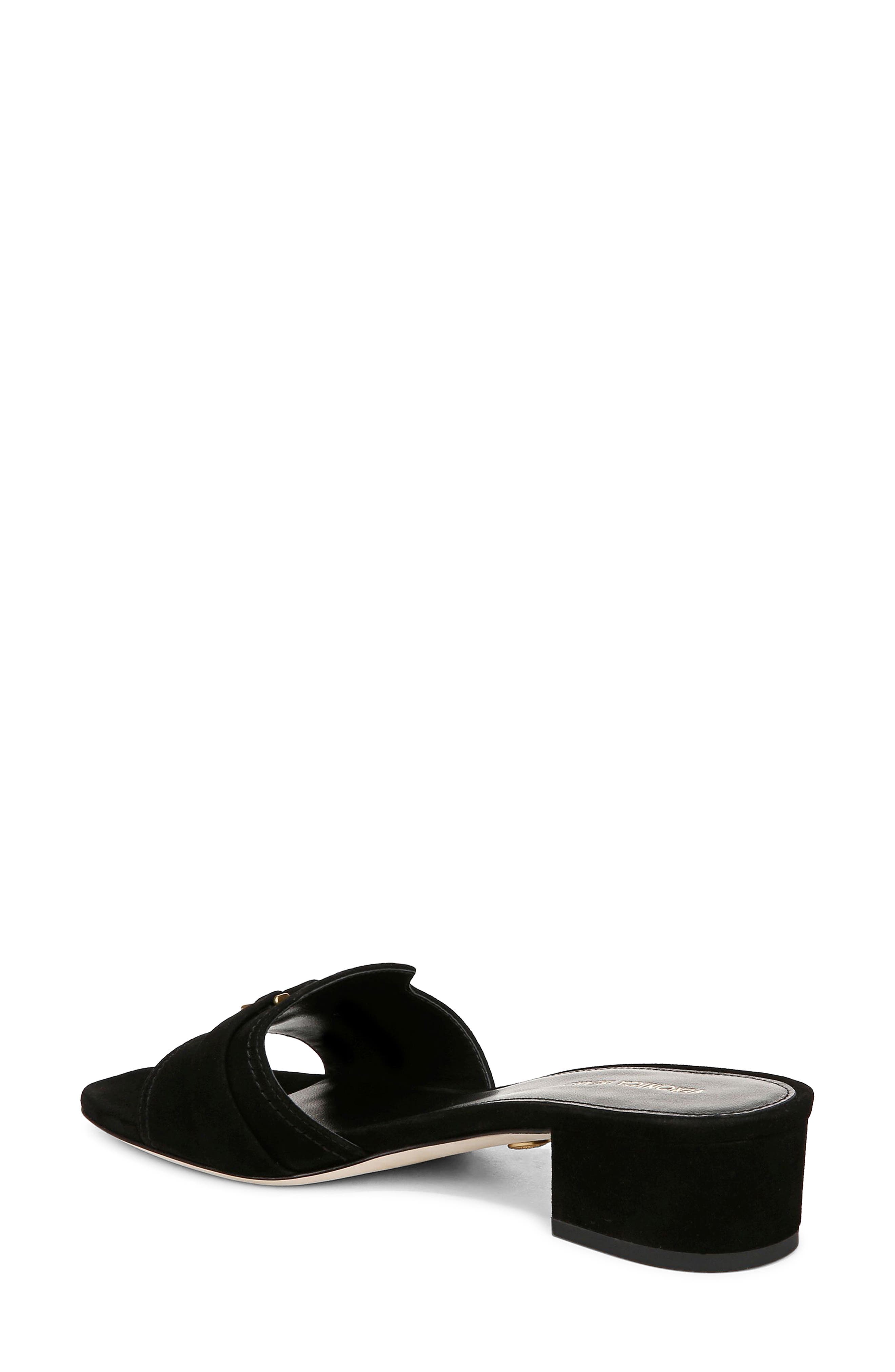 Veronica Beard Annette Slide Sandal, Alternate, color, Black