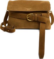 rag & bone Lexington Flap Suede Crossbody Bag