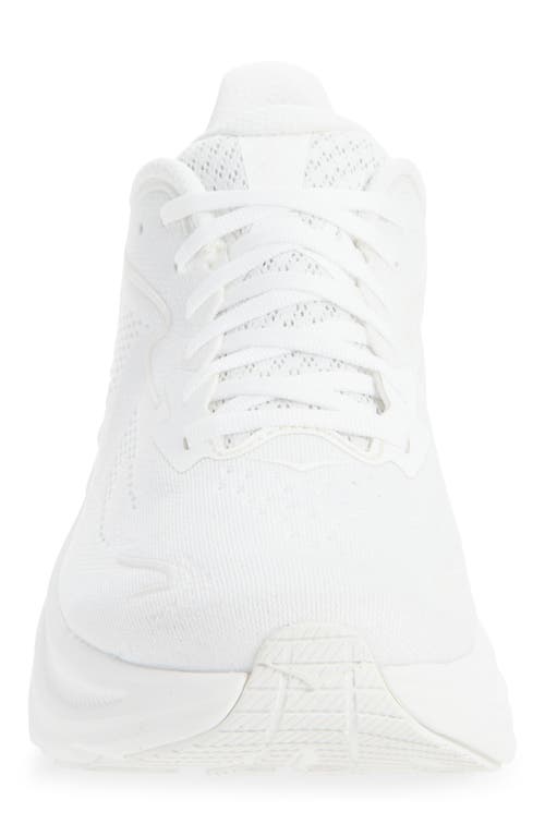 Hoka Clifton 10 Running Shoe In White