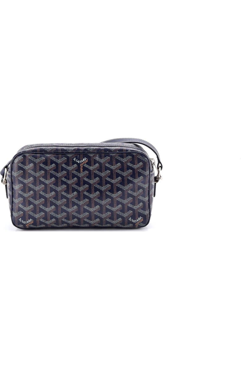 Pre-Owned Goyard Cap Vert Bag Coated Canvas, Alternate, color, Blue