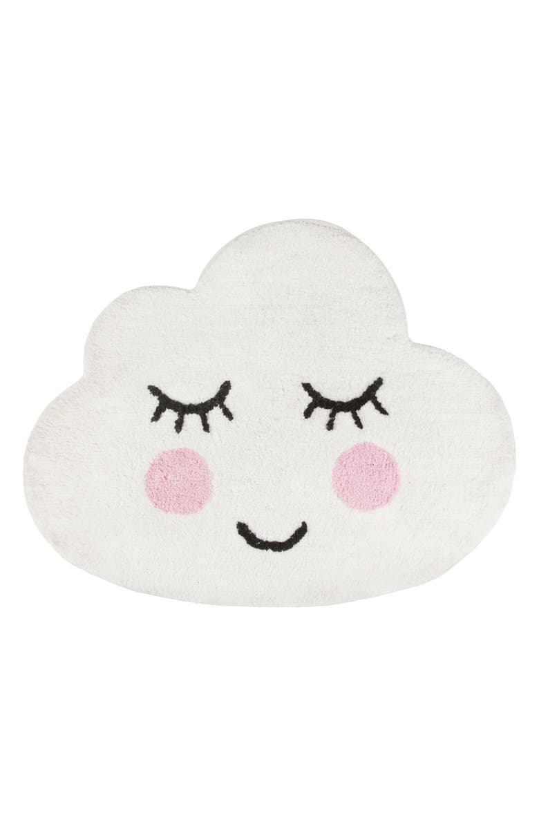 Sass & Belle Smiling Cloud Rug, Main, color, 