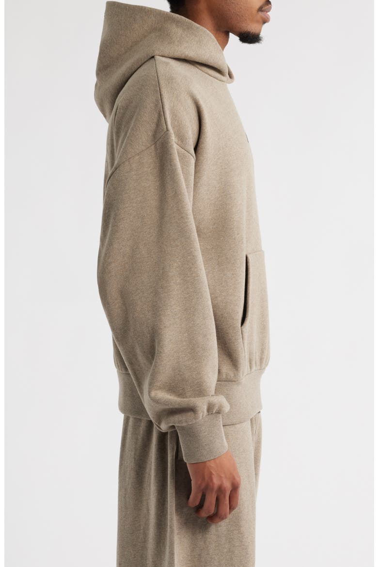 Classic Fit Fleece Hoodie, Alternate, color, HOMESTEAD HEATHER