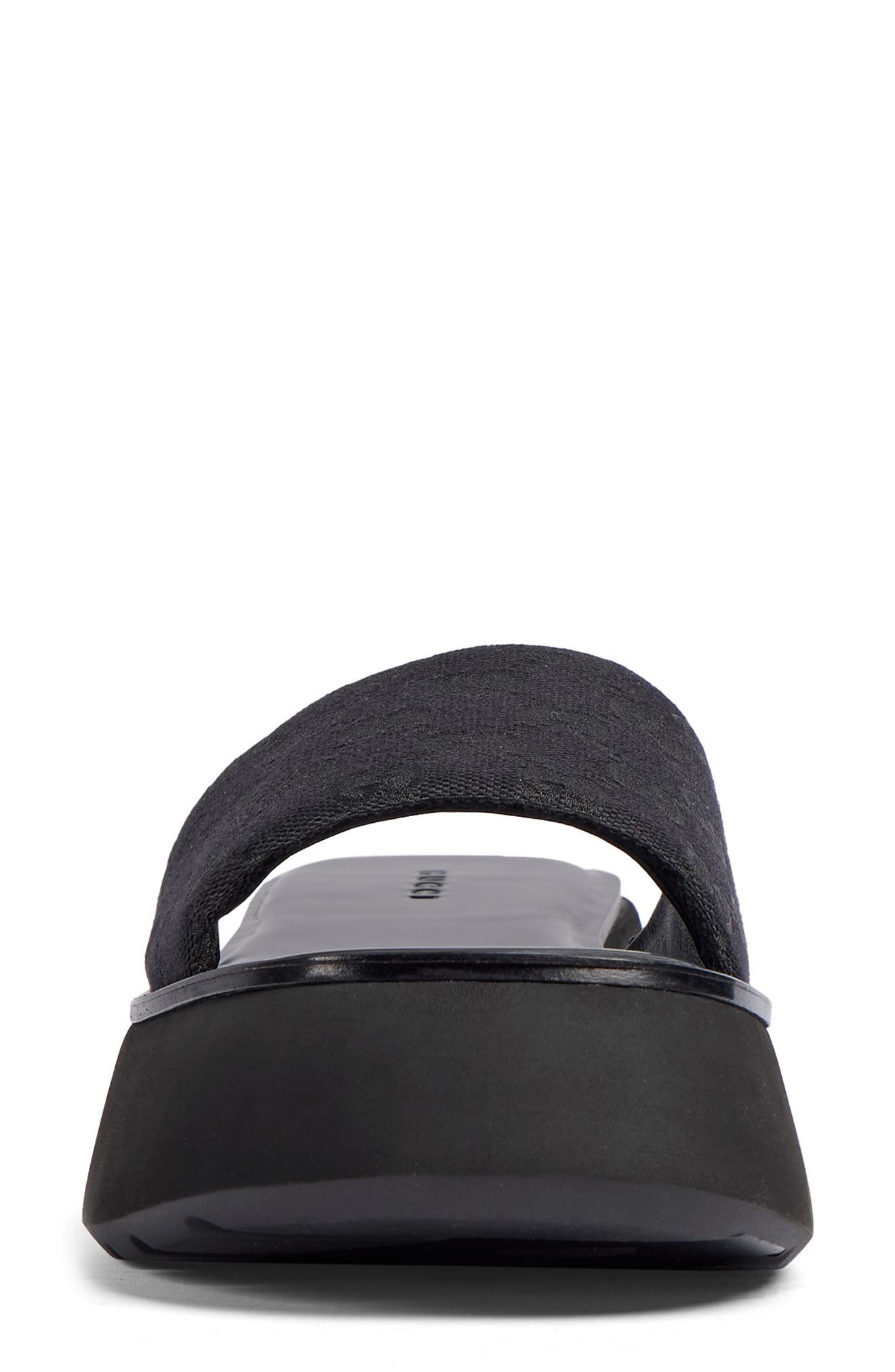 Gucci North Platform Slide Sandal, Alternate, color, Nero