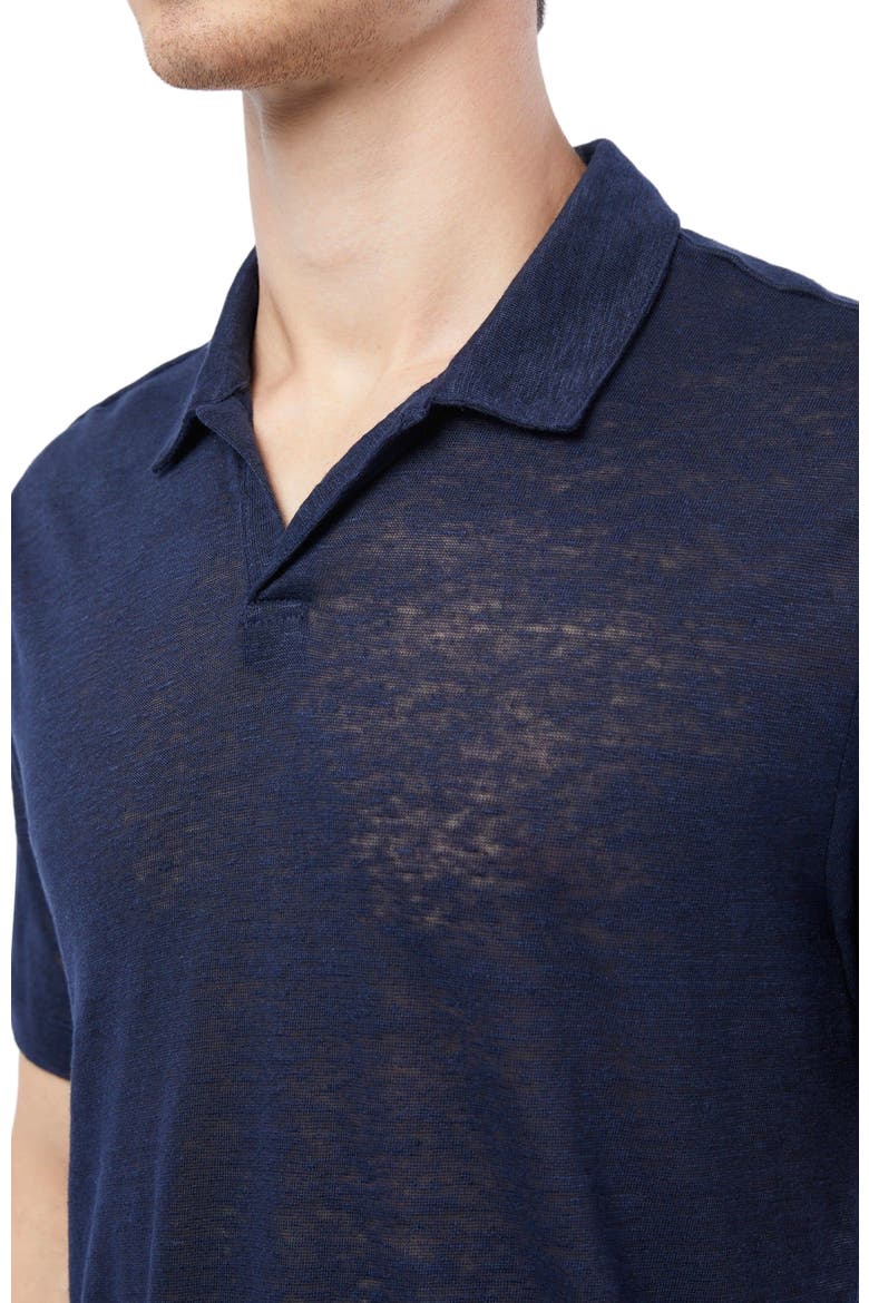 Shaun Linen Polo, Alternate, color, DEEP NAVY