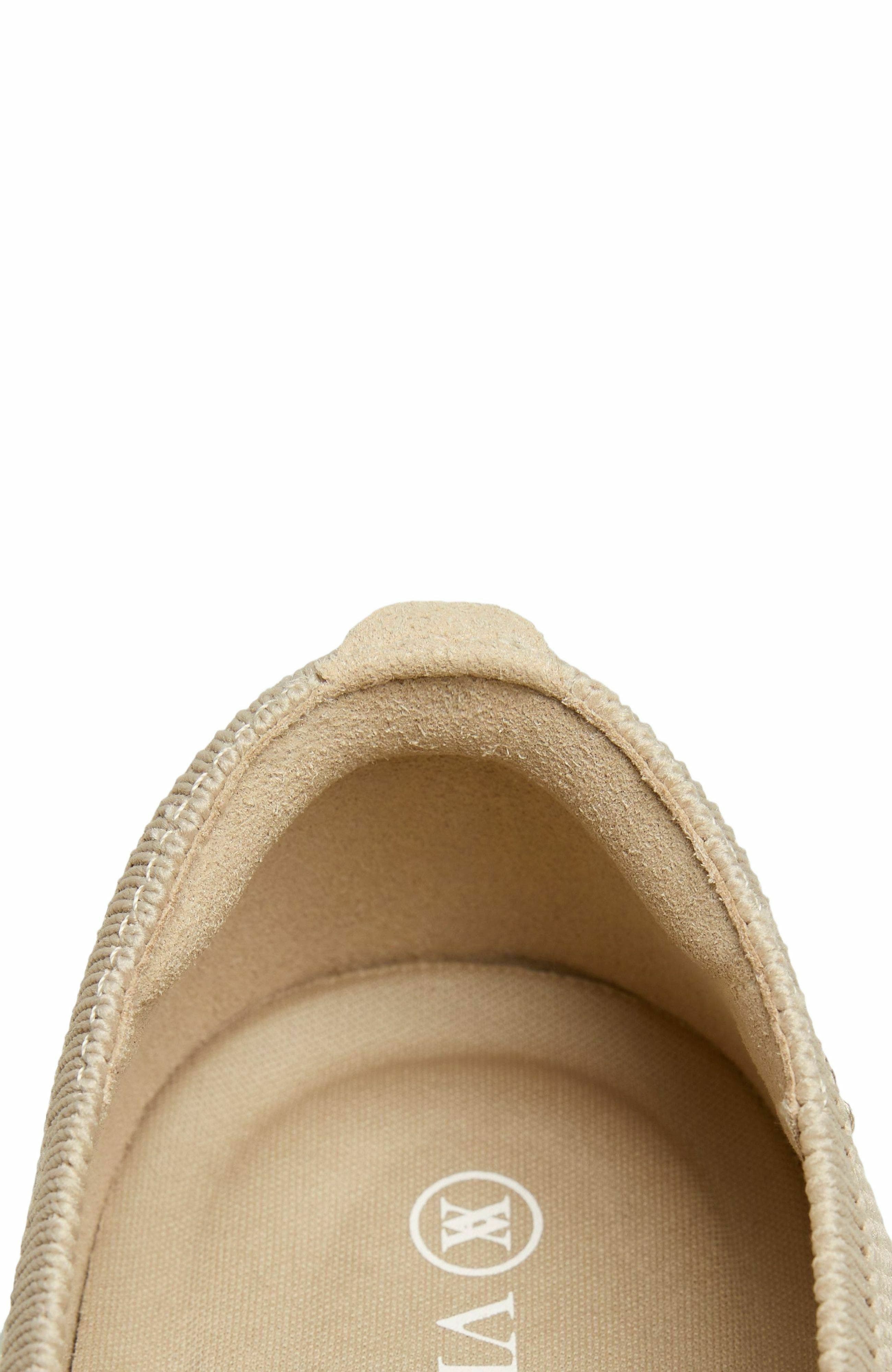 VIVAIA Almond-Toe Knotted Flats, Alternate, color, Almond
