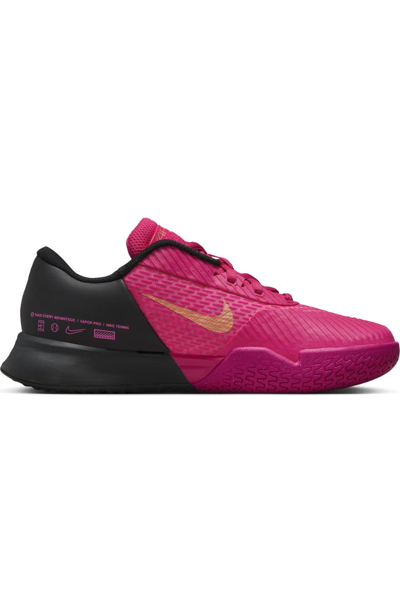 Nike Court Air Zoom Vapor Pro Tennis Shoe, Alternate, color,