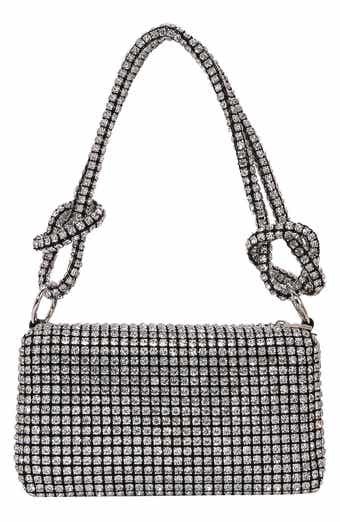 BERNESS Rhinestone Rectangular Shoulder Bag