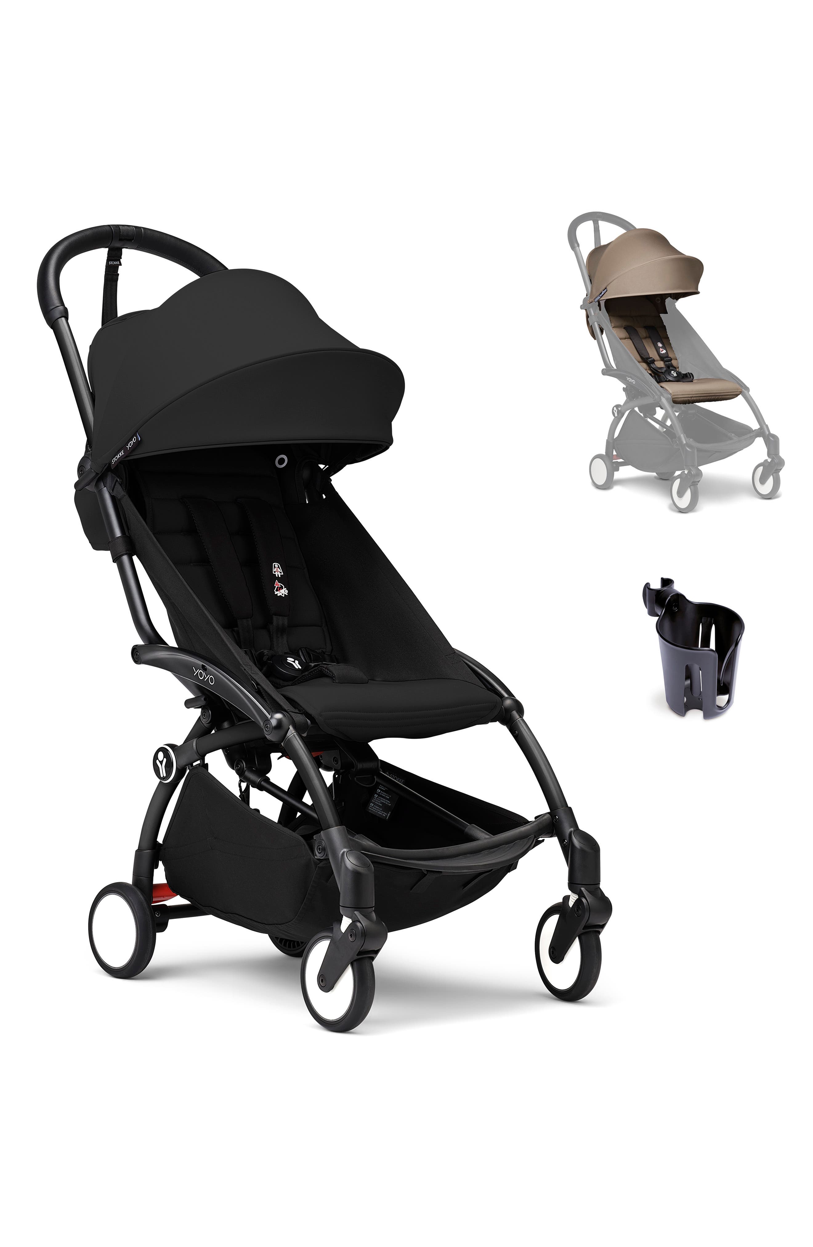 selected BLACK W/ BLACK AND TAUPE