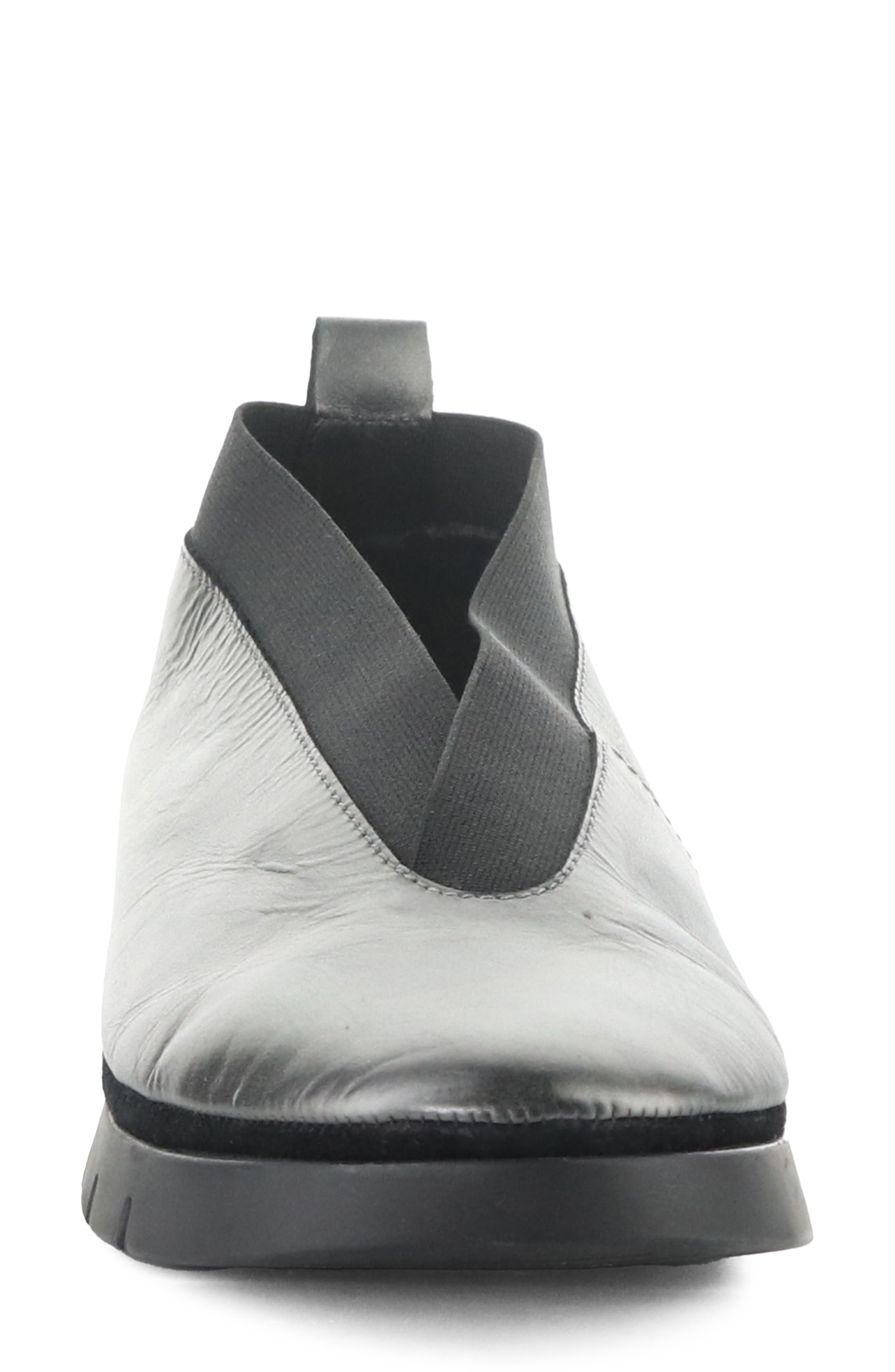 Lomel Leather Skimmer Flat, Alternate, color, 004 ANTHRACITE