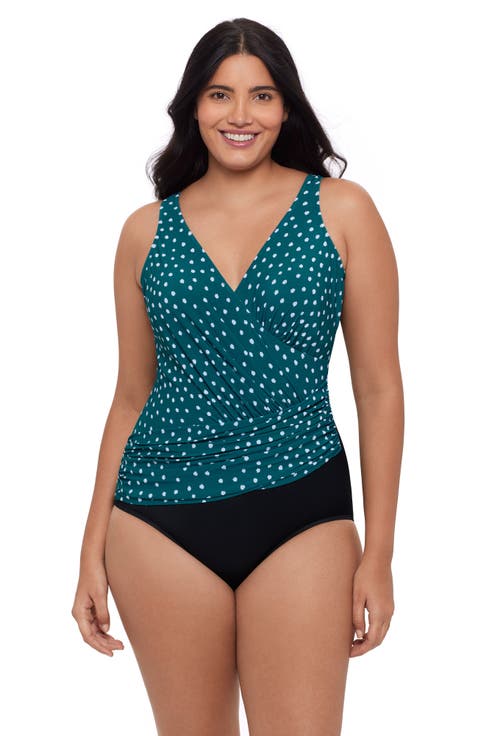 Addison Surplice One-Piece Control Swimsuit