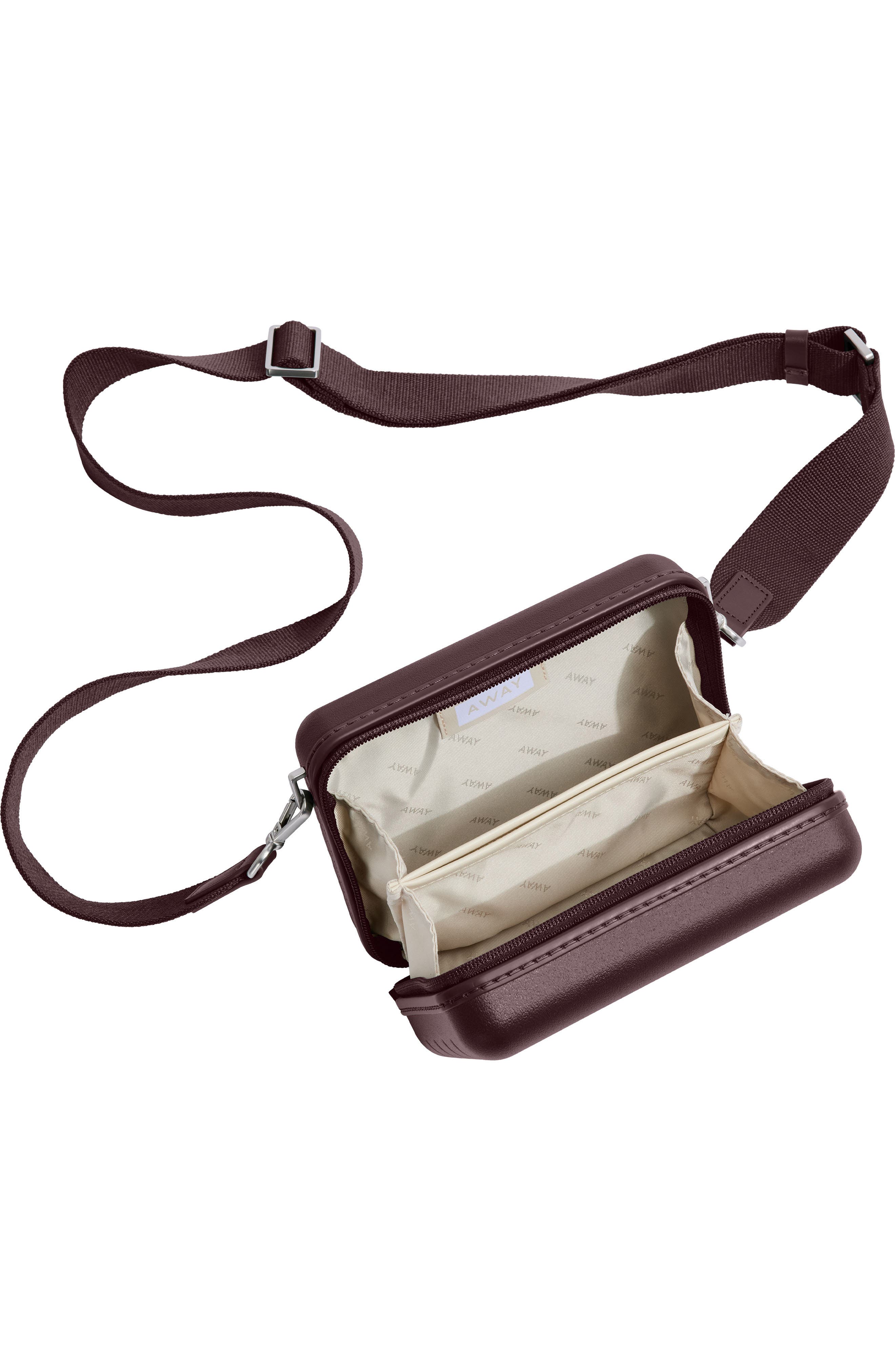 The Mini Crossbody Bag (Nordstrom Exclusive), Alternate, color, OXBLOOD RED