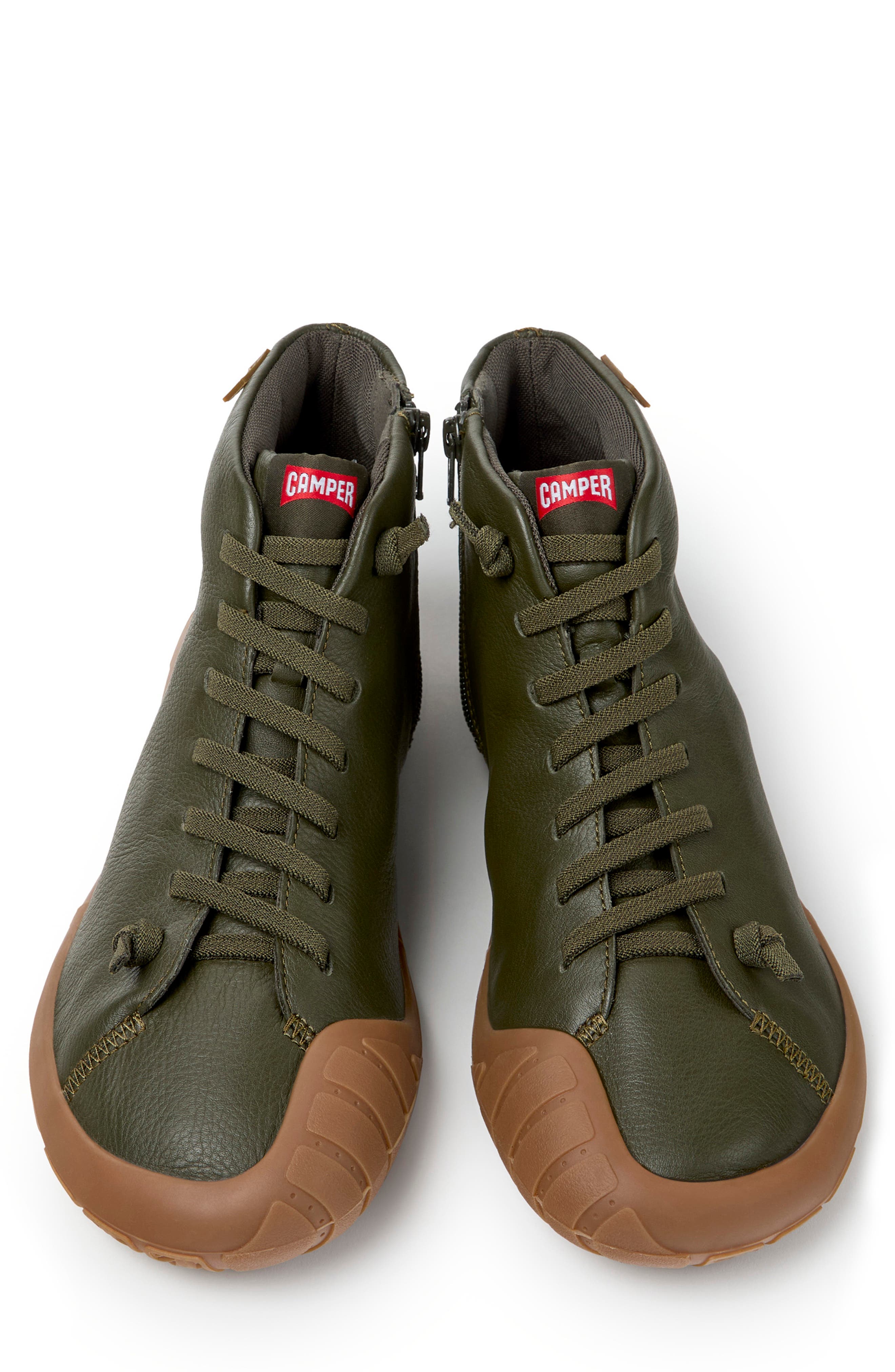 Peu Path Ankle Boot, Alternate, color, DARK GREEN