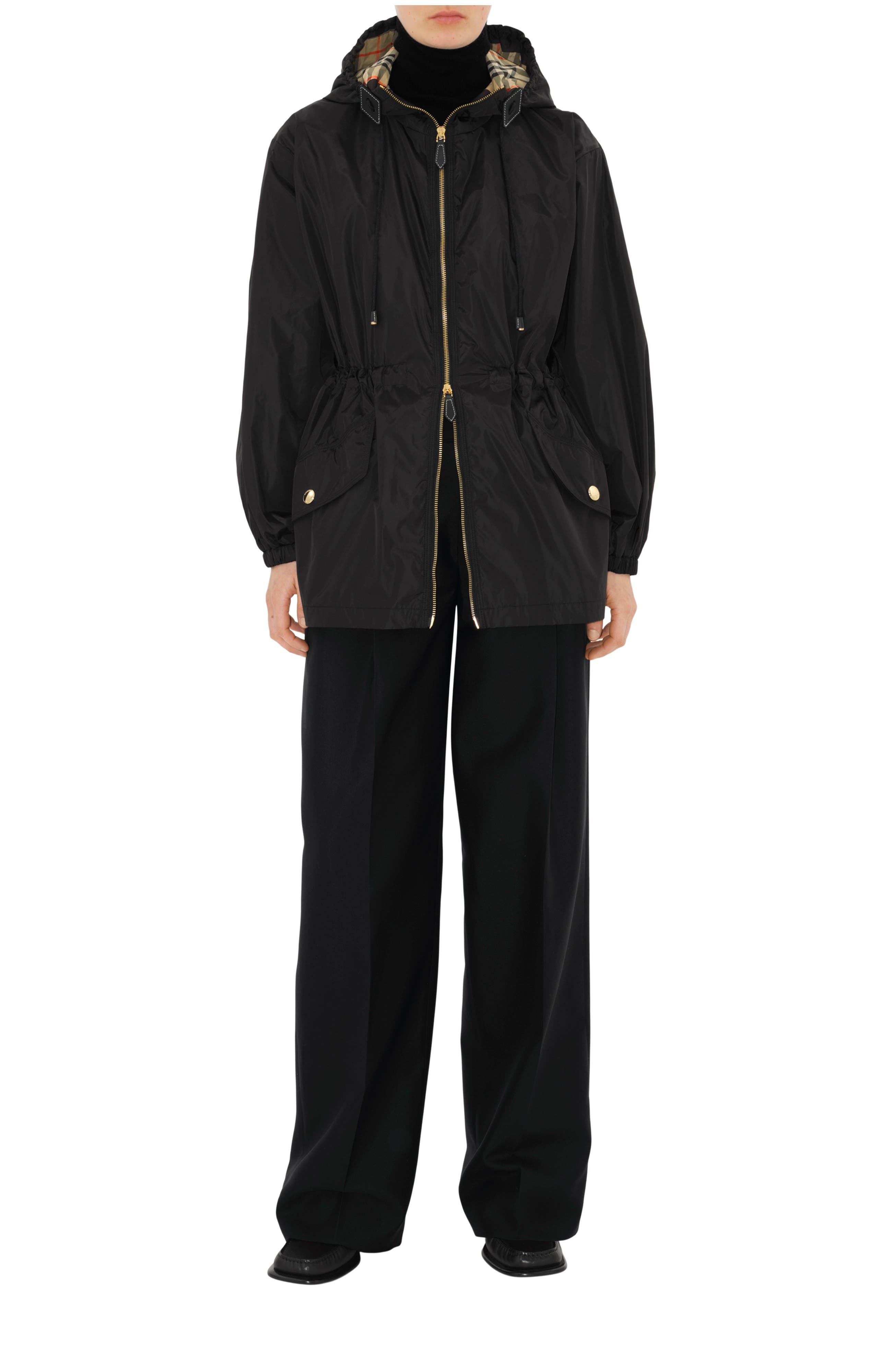 Nylon Hooded Jacket