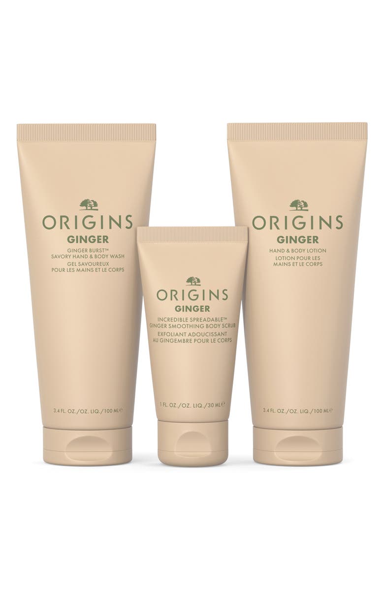 Origins Ginger Mini Skin Care Set $28 Value, Alternate, color, 