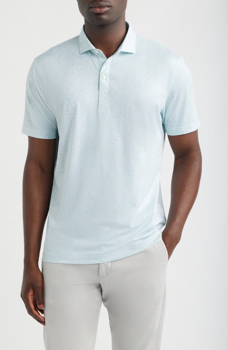 johnnie-O Autumn Neat Performance Jersey Polo, Main, color, 