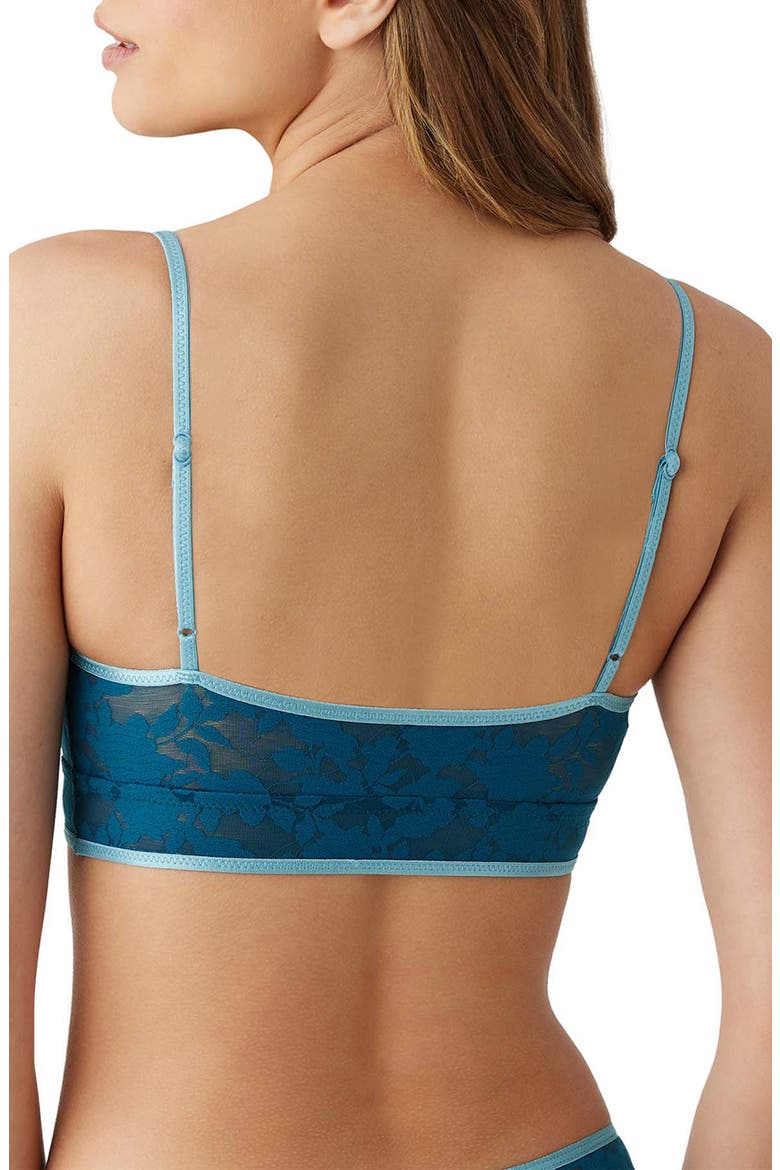 Shadow Scene Burnout Mesh Bralette, Alternate, color, CORAL BLUE