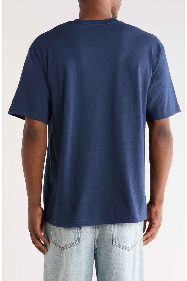 Sharp Smile Cotton Graphic T-Shirt, Alternate, color, DRESS BLUES