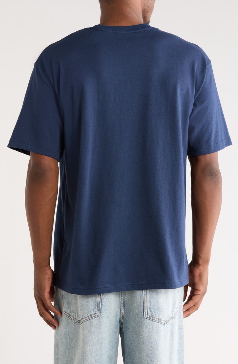 Vans Sharp Smile Cotton Graphic T-Shirt, Alternate, color, Dress Blues