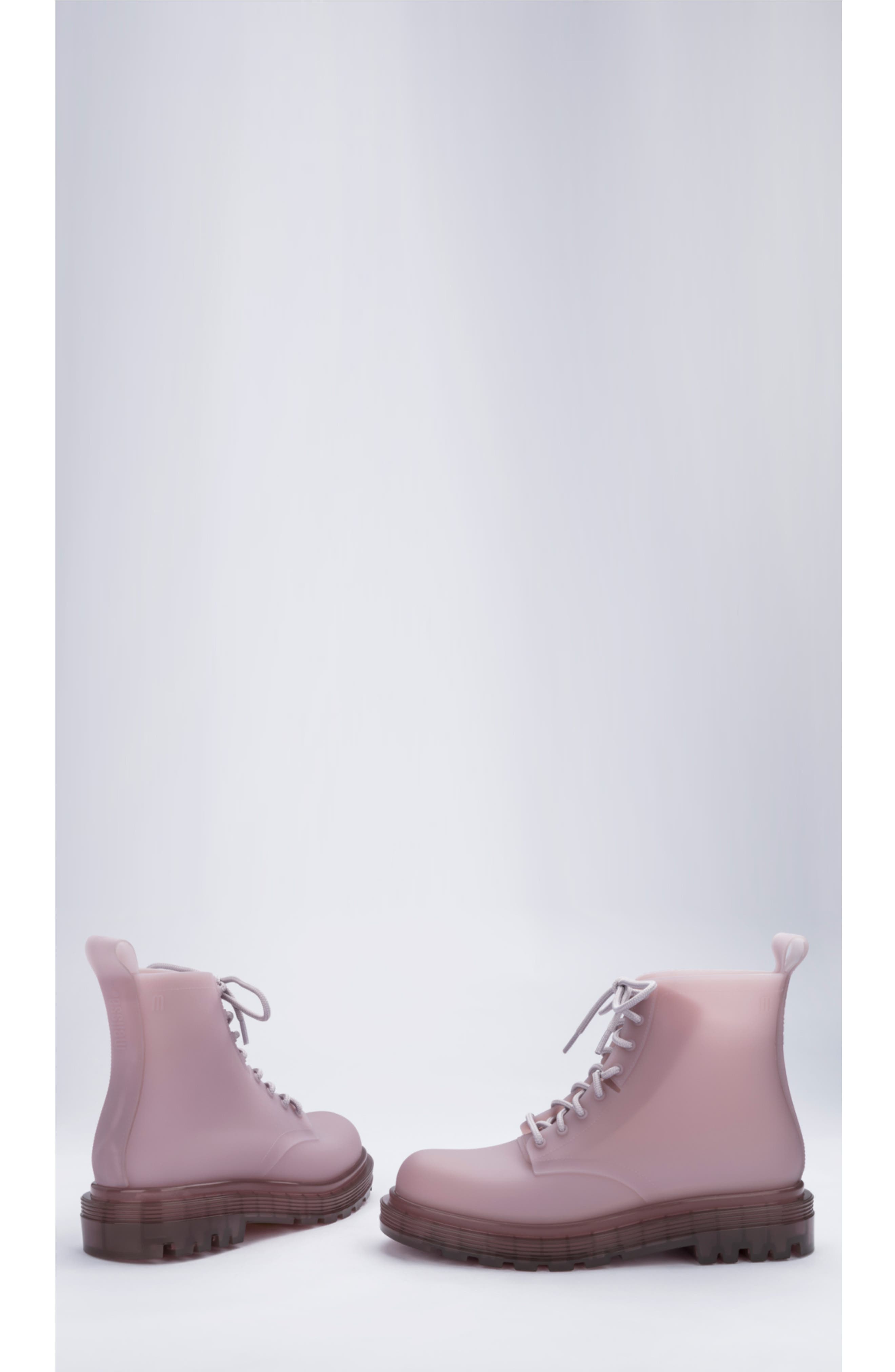 Coturno Combat Boot, Alternate, color, MATTE BEIGE/ LILAC