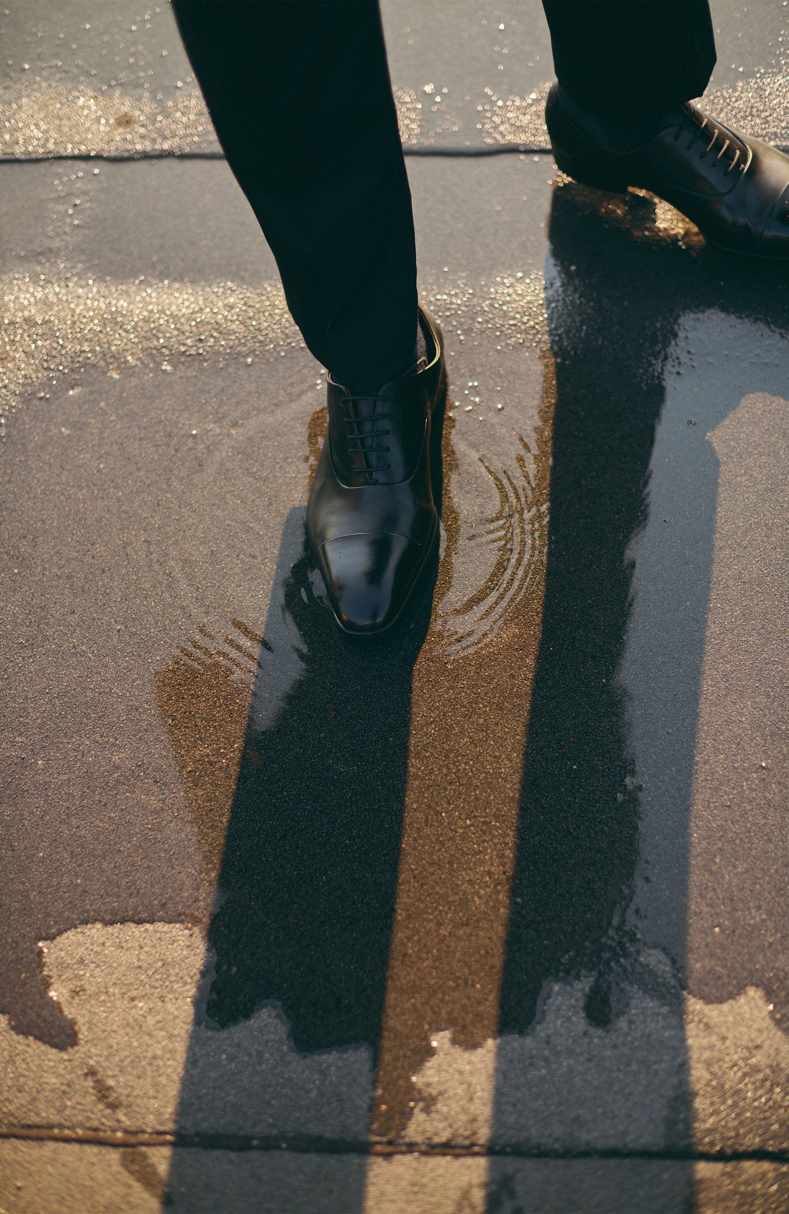 Anthony Veer Genoa Cap Toe Oxford, Alternate, color, Black