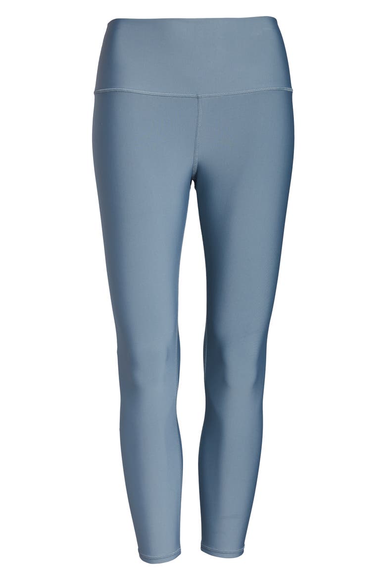 Airlift High Waist Capris, Alternate, color, BLUE HAZE