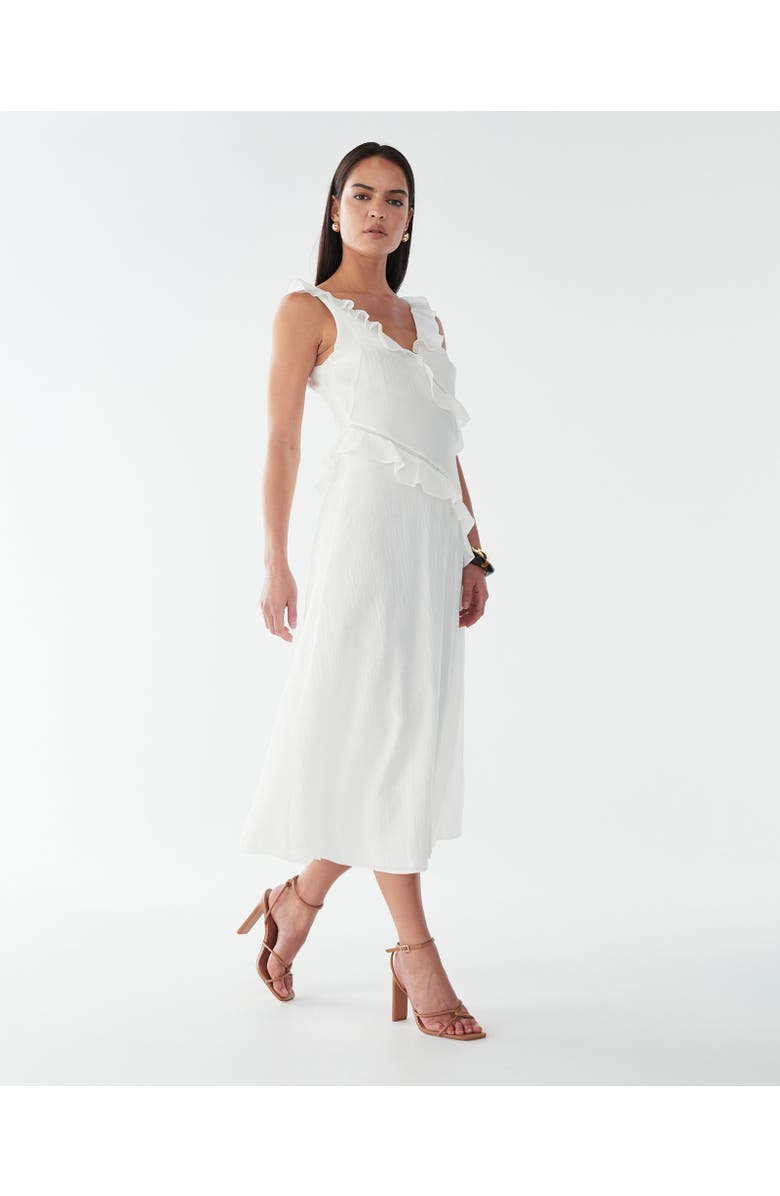BWLDR Fallon Maxi Dress, Alternate, color, White