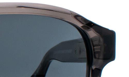 Allsaints Enzo 54mm Aviator Sunglasses In Gray