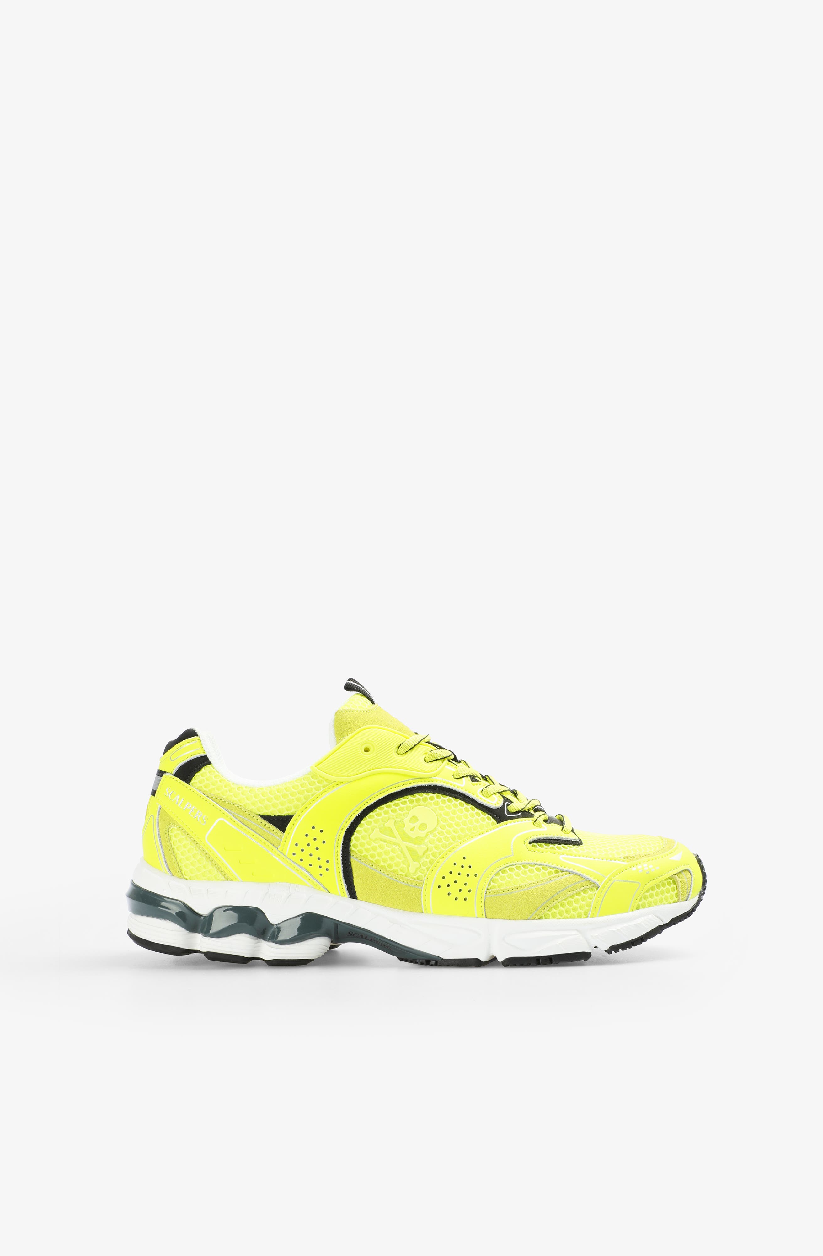 Scalpers Throne Sneakers, Main, color, Yellow Fluor