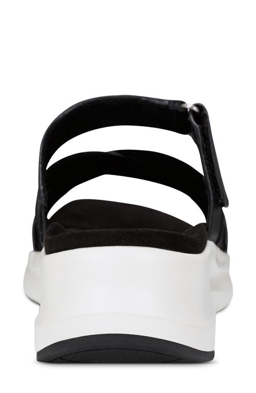 Shop Rockport Qwyn Wedge Sandal In Black