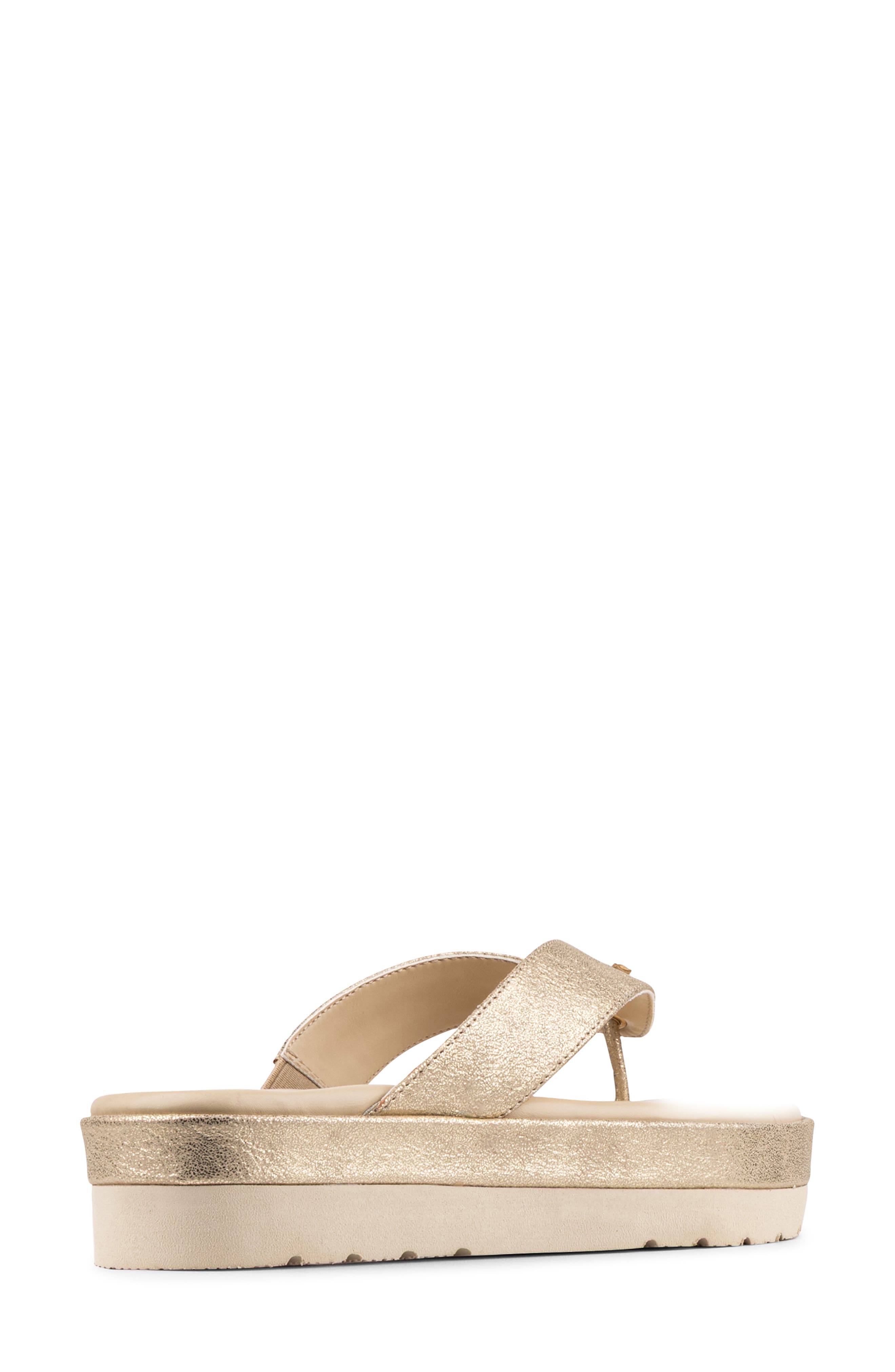 Thong Sandal, Alternate, color, PLATINO