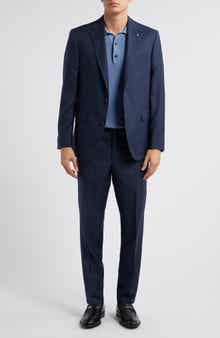 Jack Victor Esprit Check Wool Suit