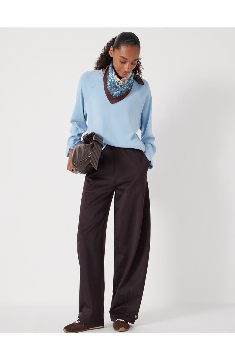 Hush Barrel Leg Jogger, Alternate, color, Burgundy Purple